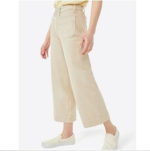 Free  Assembly Beige The Retro Flare Jeans NWT